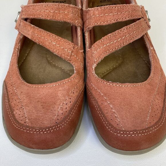 Earth Origins Rapid Troy Terra Cotta Suede Sneaker Mary Jane Size 6.5 - Picture 8 of 13